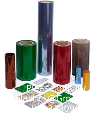 Hoge kwaliteit tablet capsule medische kwaliteit PVC-film 0,3 mm Duidelijke PVC-film Farmaceutische film PVC/ PET gelamineerde film