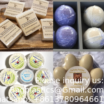 4X6 Verkrimpingszakken 500 pakket voor zeep, badbom, klein cadeau, helder warmteverkrimpingszak/PVC-verkrimpingsfilmzakken