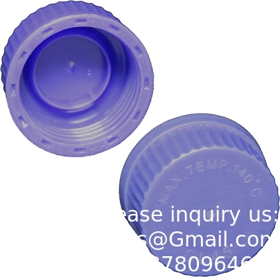 Laboratorium water reagens Wetenschappelijk 500 ml glas Ronde media opslagflessen met GL45 schroefdop, borosilicaat glas