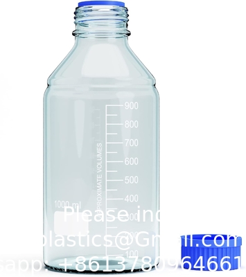 1000 ml opslagglasflessen Ronde mediaopslagflessen