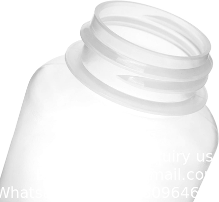 Laboratoriumkwaliteit Polypropyleen reageerfles met brede mond, 2 oz plastic lege fles met dop