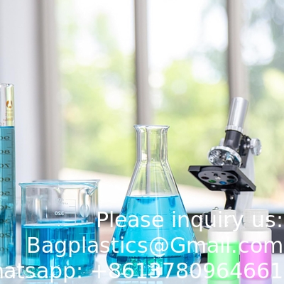 Laboratoriumkwaliteit Polypropyleen reageerfles met brede mond, 2 oz plastic lege fles met dop