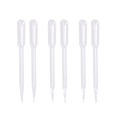 Eenmalige plastic overdrachtspipetten, heldere dropper voor essentiële oliën, wateronderzoek, laboratorium, doe-het-zelf kunst