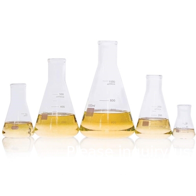 Erlenmeyerfles met nauwe mond met rubberen stop Glasflas 5 stukken set, nauwe mond Erlenmeyer, borosilicaat