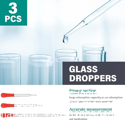 Glas- of kunststofcylinderbeker set, dikke laboratoriumcylinders (10 ml, 25 ml, 50 ml, 100 ml), beker