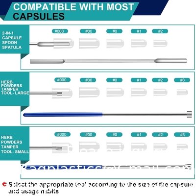 Wetenschapslaboratorium Micro Spatula Tweezer Sampler Set, roestvrij staal MulliPurpose Laboratory Sampling Mixing Pipette Set