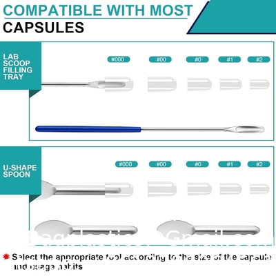 Wetenschapslaboratorium Micro Spatula Tweezer Sampler Set, roestvrij staal MulliPurpose Laboratory Sampling Mixing Pipette Set