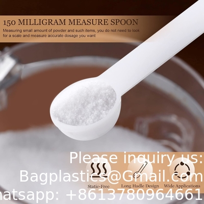 Theelepel Micro-scoops 150 milligram Mini-meting lepel Plastic scoop voor het meten van cosmetica, geneesmiddelen