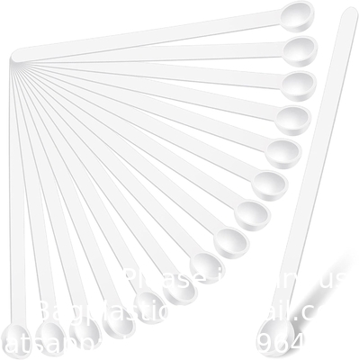 Theelepel Micro-scoops 150 milligram Mini-meting lepel Plastic scoop voor het meten van cosmetica, geneesmiddelen