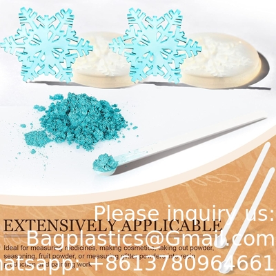 Theelepel Micro-scoops 150 milligram Mini-meting lepel Plastic scoop voor het meten van cosmetica, geneesmiddelen