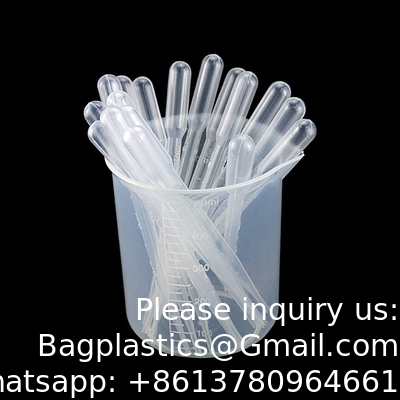 Plastic bekerset, heldere maatbekers met maatverdeling in 25 ml/50 ml/100 ml/150 ml/250 ml/500 ml/1000 ml