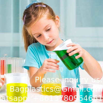 Plastic bekers Plastic maatbekers Doorzichtige multifunctionele maatbekers Epoxy mengbekers, bekers voor vloeistofcontainers