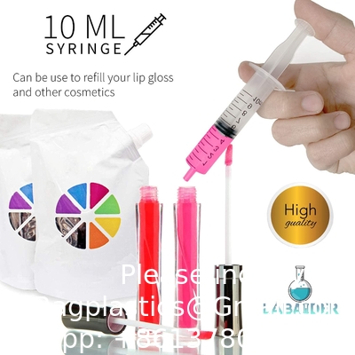10 ml spuitjes 100 verpakkingen Plastic kleine spuit met puntdop, meetspuit, orale spuit Wetenschappelijke laboratoria, voeding