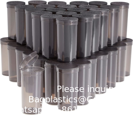 250 Pakket lege pillenflessen met doppen, Plastic 13 Dram medicijnflacons voor geneesmiddelen op recept, supplementen