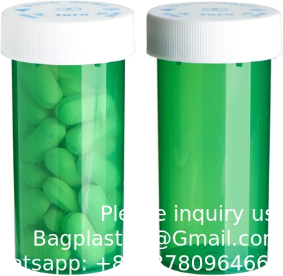 250 Pakket lege pillenflessen met doppen, Plastic 13 Dram medicijnflacons voor geneesmiddelen op recept, supplementen