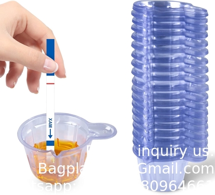 40 ml wegwerpplastic urinebekers - 80/120/200 stuks Eenvoudig te verzamelen urinetestbekers voor zwangerschapstest/ovulatie