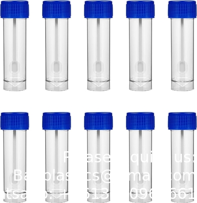25-30 ml ontlastingsmonsterbeker ontlastingscontainer met lepel deksel ontlastingscontainer, reagens voor het vullen van het monster bereiding