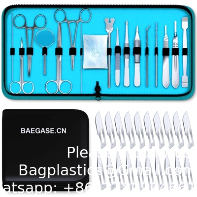 38 PCS Advanced Dissection Kit Biologie Laboratorium Anatomie Dissectie Set met roestvrij staal Scalpel Messen Handle Messen