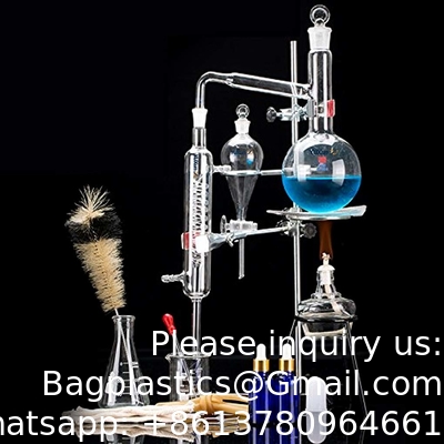 Destillateur Destillatie om je eigen essentiële olie, moonshine, 3.3 Boro alcohol Destillateur Chemie Lab Glaswaren te maken