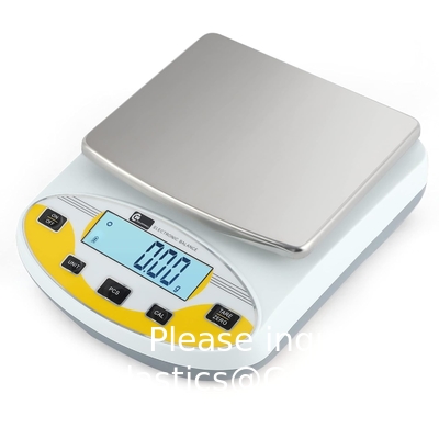 Laboratoriale schaal Laboratoriale analytische elektronische balans Digitale schaal Apotheek Juwelen schaal 110V Gekalibreerd ((5000g,