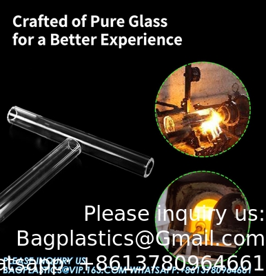 4 inch lang 10 stukjes glas borosilicaat blaasbuizen 12 mm OD 2 mm dikke wandbuizen, heldere buizen voor kunst zelfstandig