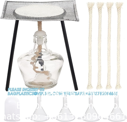 Glas-alcohollampenset Lab-alcoholbranderlamp 150 ml Glas-alcohollamp en standkit met alcohollamp, statief