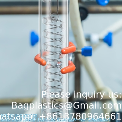 Destillatie Chemie laboratorium Glaswerk Tube Glas Chemie Laboratorium Tube Allihn Condenser Glas Soxhlet Extractor