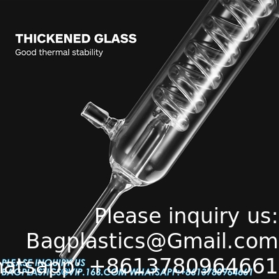 Destillatie Chemie laboratorium Glaswerk Tube Glas Chemie Laboratorium Tube Allihn Condenser Glas Soxhlet Extractor