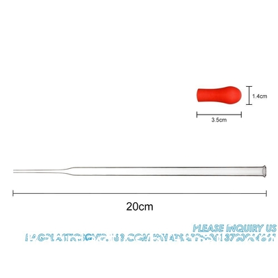 Glasdruppelpipetten, dik borosilicaatglasdruppelpipetten 3 ml niet-gegradeerde vloeistoftransferpipetten