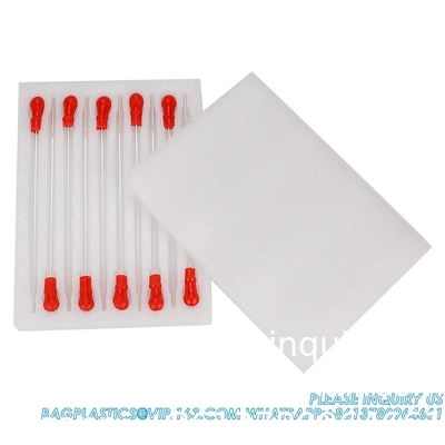 Glasdruppelpipetten, dik borosilicaatglasdruppelpipetten 3 ml niet-gegradeerde vloeistoftransferpipetten