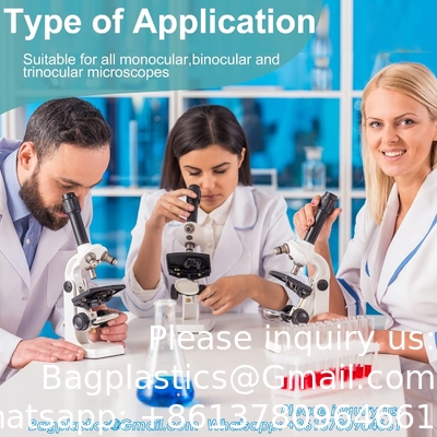Microscoopplaatjes en -deksels, lege glazen plaatjes voor microscoop - 50 plaatjes, 100 deksels - voor microscopie