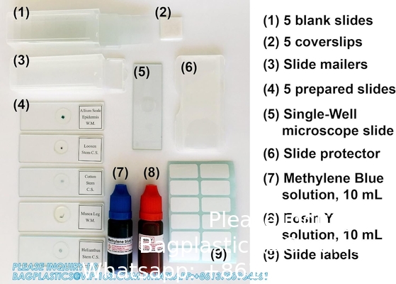 All-in-one microscoop slide voorbereidingskit microscoop slide voorbereidingskit - essentiële student monster monster