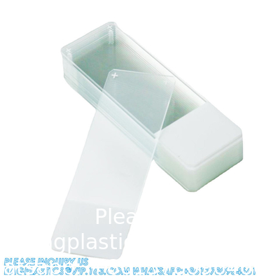 Laboratoriumgebruik Economisch 7101 7102 7105 7109 Glasbereide gepolijste microscoopglijbaan