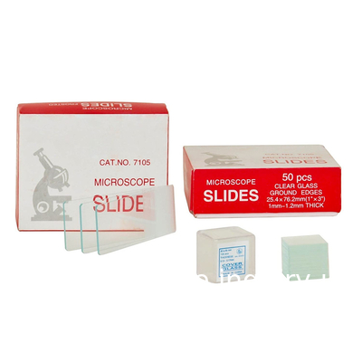 Laboratoriumgebruik Economisch 7101 7102 7105 7109 Glasbereide gepolijste microscoopglijbaan