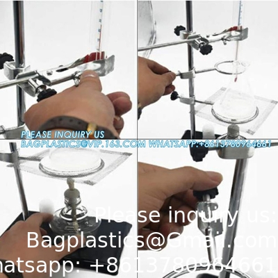 Metalen van laboratoriumkwaliteit Set - Steunstand Premium ijzermateriaal Laboratoriumsteunstand Laboratoriumclamp Flaskclamp