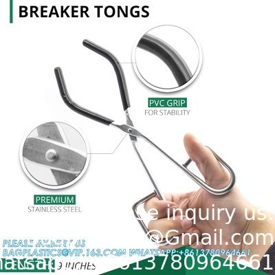 Labwares Essentials Lab Tools Starter Pack - Schroefbeker Tongs Lab Spatula Scoop Lepel Proefbuis Klemmen Sterilisator