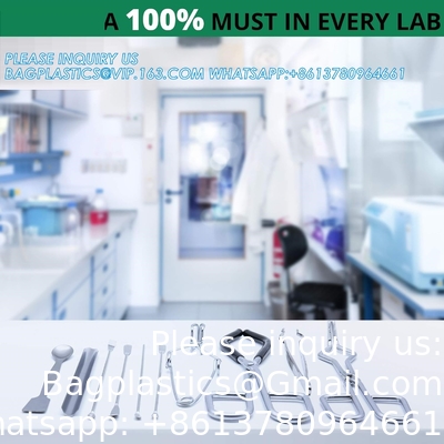 Labwares Essentials Lab Tools Starter Pack - Schroefbeker Tongs Lab Spatula Scoop Lepel Proefbuis Klemmen Sterilisator