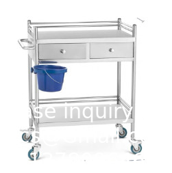 Laboratorium rolwagen 3 planken plank roestvrij staal rolwagen catering tandheelkundige utility cart commercieel wiel dolly