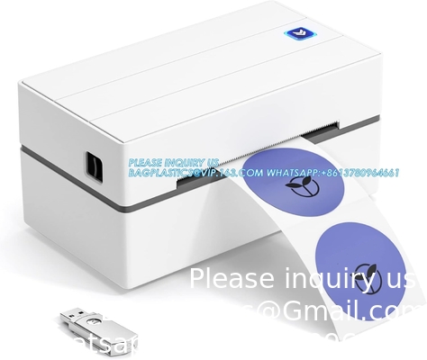 4x6 USB-thermische etikettenprinter, desktop barcode etikettenprinter voor het verzenden van pakketten