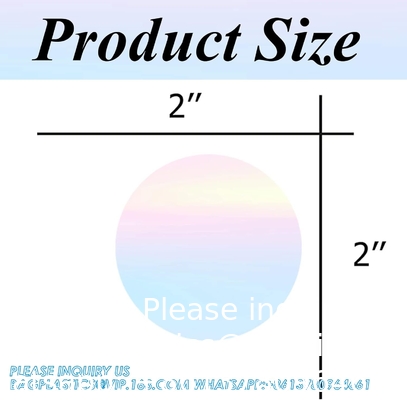 2 inch directe thermische stickers geleidelijke verandering ronde cirkel thermische kleur-code punt zelfklevende multifunctionele thermische