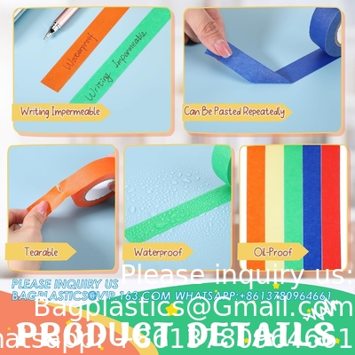 Lab labeling tape Variety Pack 500 inch Long X 3/4 inch Breed Lab labeling tape 5 diverse kleuren tape