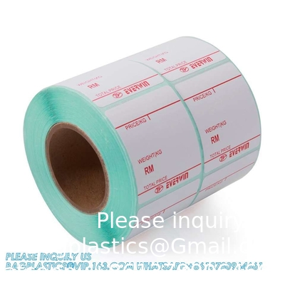 Waterbestendig zelfklevend etiket Thermische sticker voor flessen Supermarktwinkel Waterflessen, outdoor stickers, kamperen