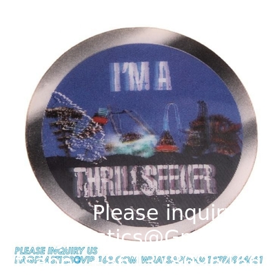 Anime Cartoon Custom 3D Lenticulaire Sticker Holografische label rollen Demon Slayer Lenticulaire 3d Anime bottlelabel