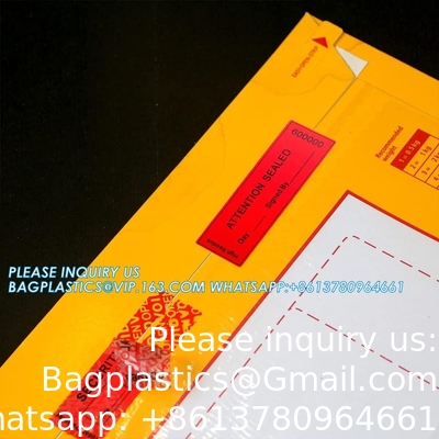 Overdracht Tamper Bewijs Beveiliging Garantie Nul zegels / stickers Beveiliging Tamper Voor herbruikbaar pakket ((1 x 3,35 inch