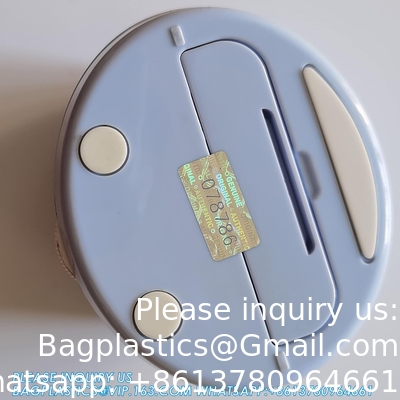 Authentieke hologram-etiketten/stickers Zilveren overdracht Tamper bewijs van veiligheid Garantie Nul zegels/stickers Hoge veiligheid