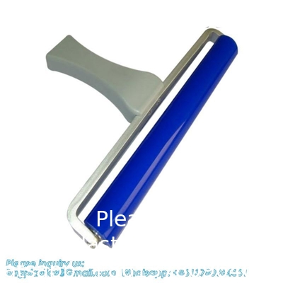 Hoge kleefstof Herbruikbare wasbare vloer Plafondschoonmaak Silicone Kleverige lint Roller kleverige kleverige rubber siliciumstof