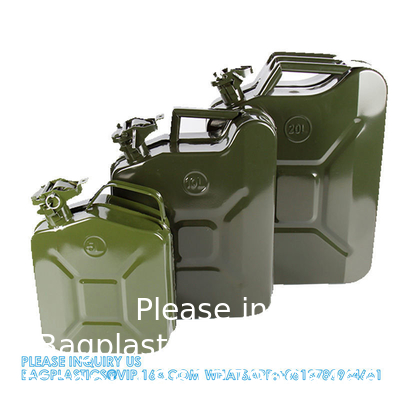 ROSTELLOOS STEEL METAL SPUUT Diesel brandstofcontainer olieblaas BENZINTANKEN PLASTISCHE JERRYCAN HOLDER CASOLINE CANISTER