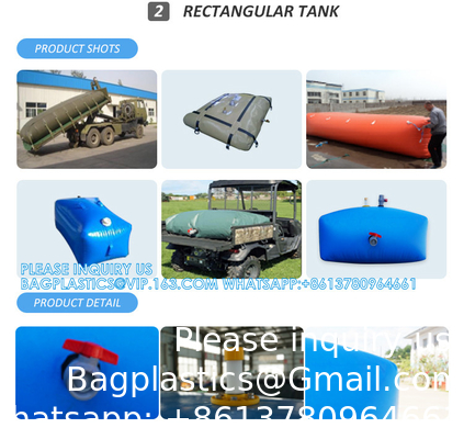 Groothandel Flexibel Opvouwbaar Draagbaar TPU Zacht Opvouwbaar Dieselbrandstofopslag Bladder Tank Voor boot