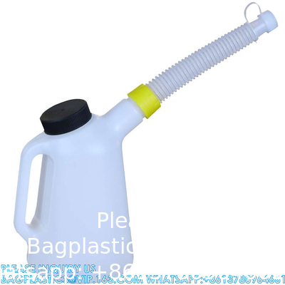 Rood Kleur 2,5 Gallon Plastic Gas Jerry Can 10 Liter HDPE Benzine Diesel Brandstof Container Flexible Spout
