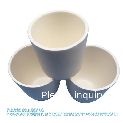 Alumina Al2o3 Keramische smeltkroes Met hoog aluminiummateriaal Glassmeltkroes Voor laboratorium